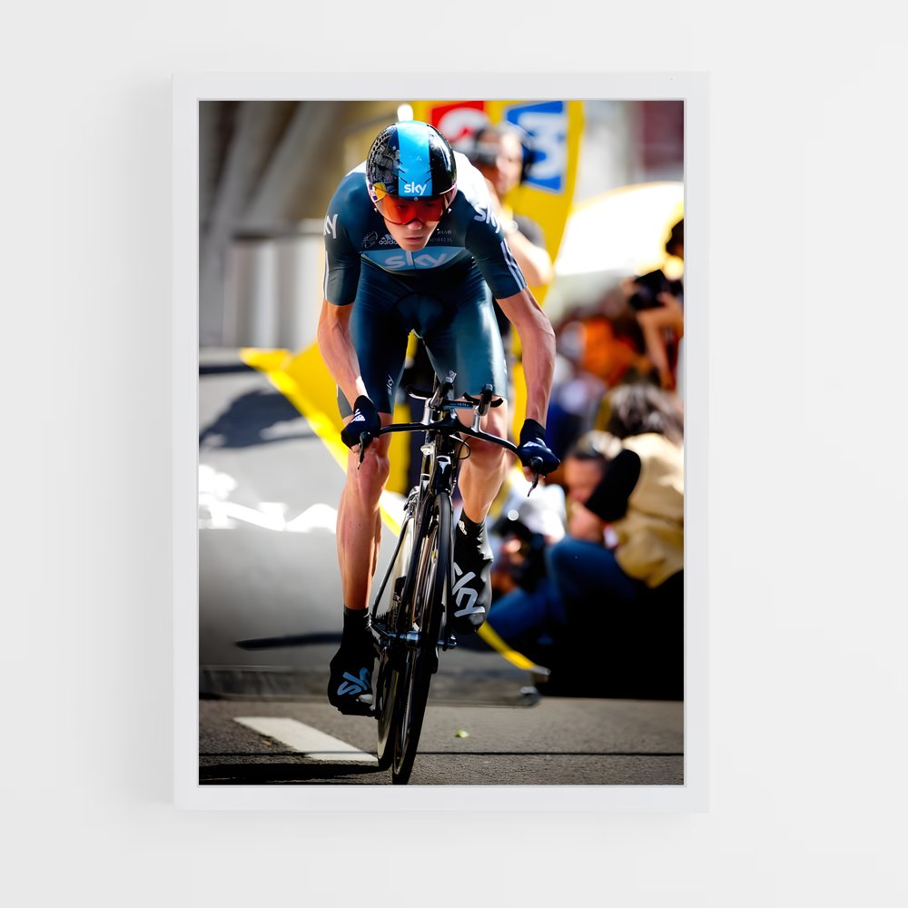 Poster L'Ascension de Froome – affiche Cyclisme (vue 3)